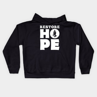 'Restore Hope' Refugee Care Shirt Kids Hoodie